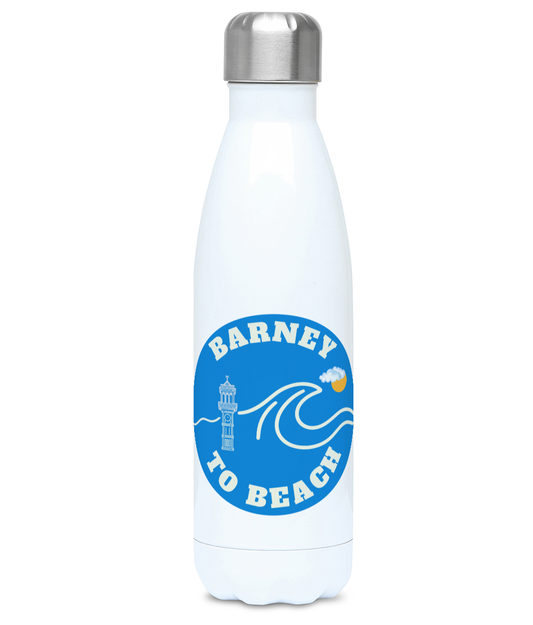 500ml Water Bottle Barney to Beach logo